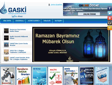 Tablet Screenshot of gaski.gov.tr